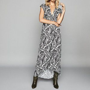 Reiss Ida - Paisley Printed Maxi Dress